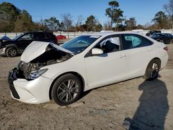 Vehiculos salvage en venta de Copart Hampton, VA: 2015 Toyota Camry LE