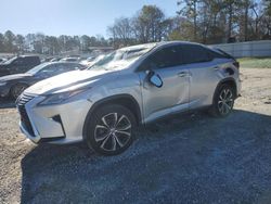 Salvage cars for sale from Copart Fairburn, GA: 2017 Lexus RX 350 Base