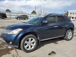 Salvage cars for sale at Littleton, CO auction: 2006 Nissan Murano SL
