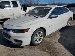 Salvage cars for sale at Leroy, NY auction: 2018 Chevrolet Malibu Hybrid