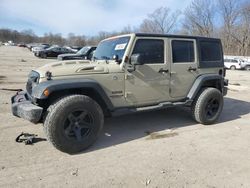 Salvage cars for sale from Copart Ellwood City, PA: 2017 Jeep Wrangler Unlimited Sport