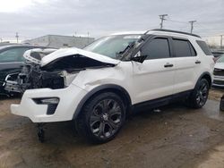 Ford salvage cars for sale: 2018 Ford Explorer Sport