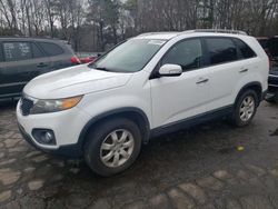 Salvage cars for sale from Copart Austell, GA: 2011 KIA Sorento Base