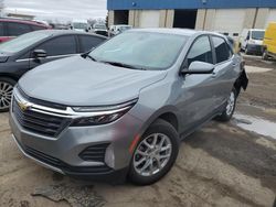 Salvage cars for sale at Woodhaven, MI auction: 2024 Chevrolet Equinox LT