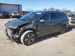 Salvage cars for sale at Florence, MS auction: 2015 Honda Odyssey Touring