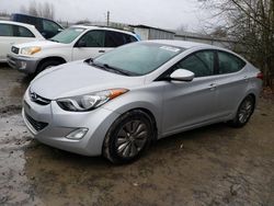 Salvage cars for sale at Arlington, WA auction: 2012 Hyundai Elantra GLS