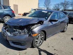 Salvage cars for sale from Copart Moraine, OH: 2017 Honda Civic EX