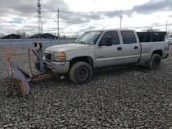 GMC Sierra salvage cars for sale: 2004 GMC Sierra K2500 Crew Cab