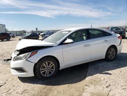 Salvage cars for sale from Copart Temple, TX: 2017 Hyundai Sonata SE
