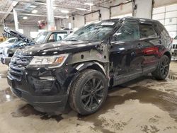 Salvage cars for sale from Copart Blaine, MN: 2018 Ford Explorer XLT