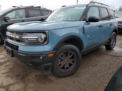 Ford Bronco salvage cars for sale: 2021 Ford Bronco Sport BIG Bend