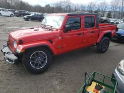 Salvage cars for sale from Copart North Billerica, MA: 2023 Jeep Gladiator Overland