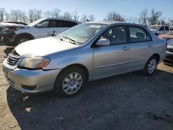 Toyota Corolla CE Vehiculos salvage en venta: 2003 Toyota Corolla CE