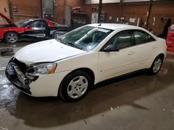 Pontiac salvage cars for sale: 2008 Pontiac G6 Value Leader