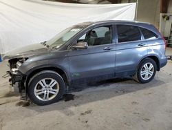 Salvage cars for sale at North Billerica, MA auction: 2010 Honda CR-V EXL