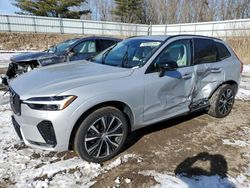 Salvage cars for sale from Copart Davison, MI: 2023 Volvo XC60 Plus