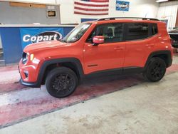 Salvage cars for sale from Copart Angola, NY: 2019 Jeep Renegade Latitude
