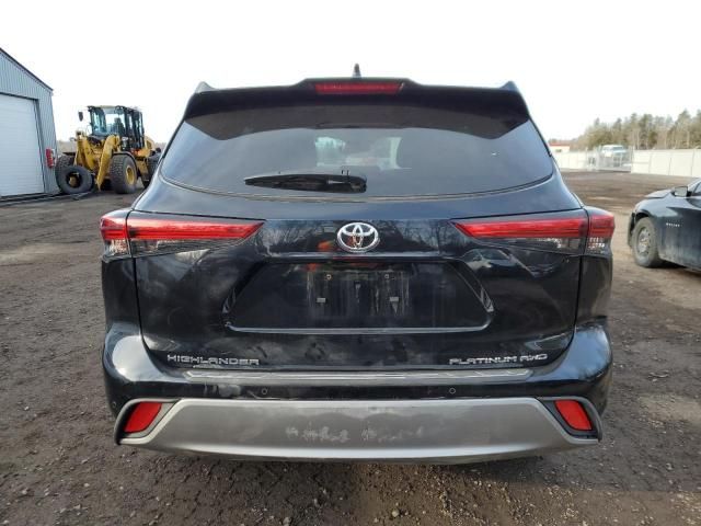 2022 Toyota Highlander Platinum