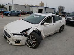 Ford Fusion sel salvage cars for sale: 2019 Ford Fusion SEL