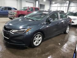 Salvage cars for sale at Ham Lake, MN auction: 2018 Chevrolet Cruze LT