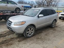 Hyundai Santa fe salvage cars for sale: 2008 Hyundai Santa FE SE