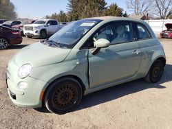 Salvage cars for sale from Copart Finksburg, MD: 2013 Fiat 500 POP