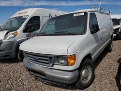 Ford salvage cars for sale: 2006 Ford Econoline E150 Van