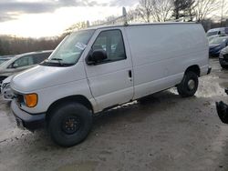 Salvage trucks for sale at North Billerica, MA auction: 2003 Ford Econoline E250 Van