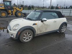 Salvage cars for sale at Portland, OR auction: 2010 Mini Cooper
