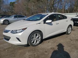 Salvage cars for sale from Copart Austell, GA: 2018 Chevrolet Volt Premier