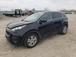 Salvage cars for sale at Kansas City, KS auction: 2018 KIA Sportage LX