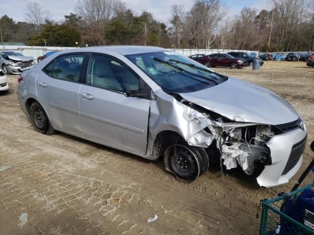 2016 Toyota Corolla L