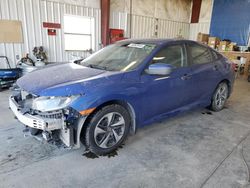 Salvage cars for sale from Copart Helena, MT: 2019 Honda Civic LX