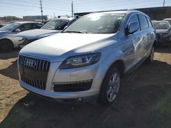 Salvage cars for sale from Copart Colorado Springs, CO: 2011 Audi Q7 Premium Plus