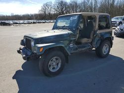 Salvage cars for sale from Copart Glassboro, NJ: 1999 Jeep Wrangler / TJ Sahara