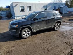 Salvage cars for sale at Lyman, ME auction: 2018 Jeep Compass Latitude