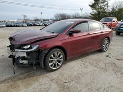 Salvage cars for sale at Lexington, KY auction: 2015 Chrysler 200 S