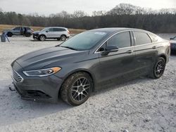 Salvage cars for sale at Cartersville, GA auction: 2017 Ford Fusion Titanium