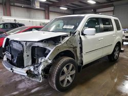 Salvage cars for sale at Elgin, IL auction: 2015 Honda Pilot Touring