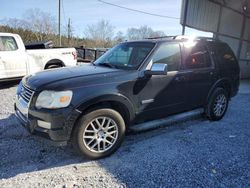 Ford salvage cars for sale: 2007 Ford Explorer Limited