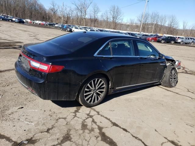 2017 Lincoln Continental Select