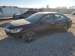 Salvage cars for sale from Copart Kansas City, KS: 2017 Honda Accord Sport Special Edition