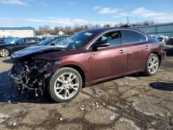 Salvage cars for sale from Copart Pennsburg, PA: 2014 Nissan Maxima S