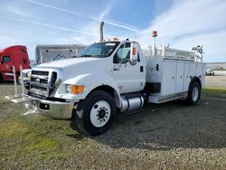 Salvage cars for sale from Copart Anderson, CA: 2013 Ford F750 Super Duty