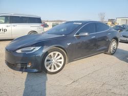 Salvage cars for sale at Kansas City, KS auction: 2016 Tesla Model S