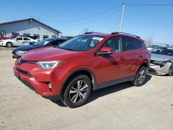 Salvage cars for sale at Dyer, IN auction: 2017 Toyota Rav4 XLE