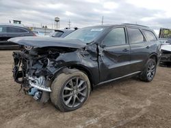 Salvage cars for sale from Copart Chicago Heights, IL: 2017 Dodge Durango GT