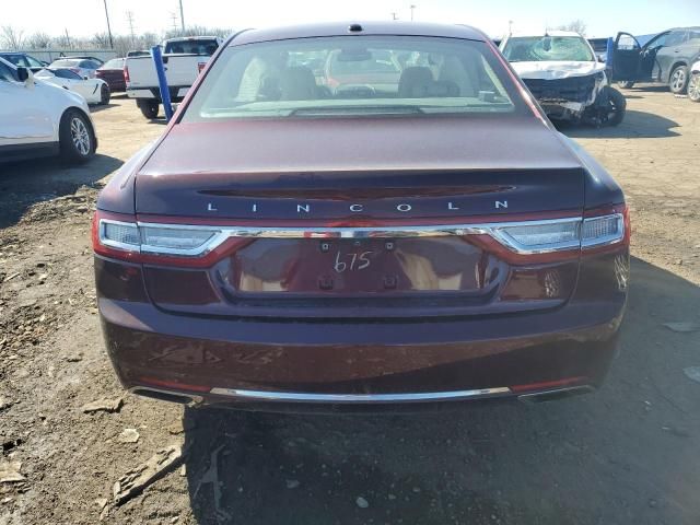 2017 Lincoln Continental Reserve