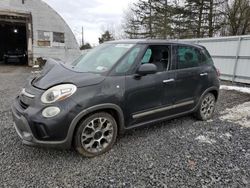 Salvage cars for sale at Albany, NY auction: 2014 Fiat 500L Trekking