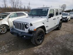 Jeep Wrangler salvage cars for sale: 2021 Jeep Wrangler Unlimited Sahara